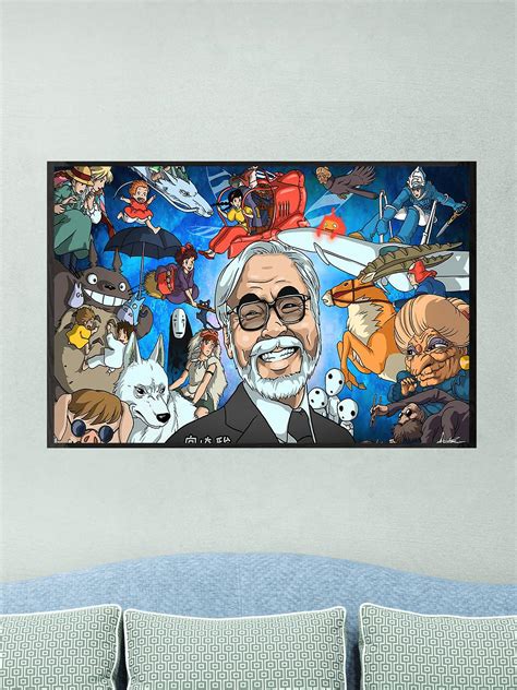 World of Hayao Miyazaki Poster – wow-posters.co.uk