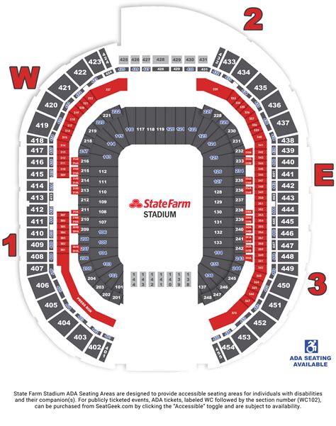 Seating Chart | State Farm Stadium