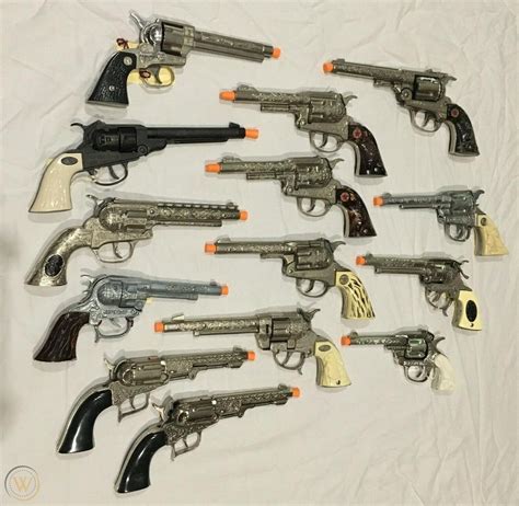 Vintage Antique Cap Gun Collection - 50 Cap Guns, 30 Holsters | #2099578214