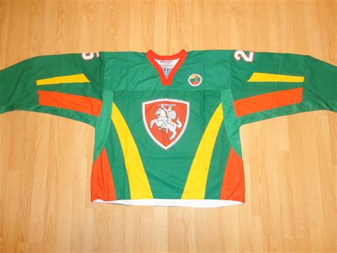 Lithuania - GARY's INTERNATIONAL HOCKEY JERSEYS