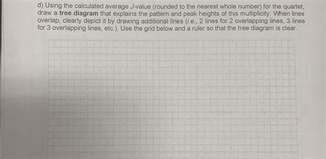 3. a) Complete the following table using the 1H NMR | Chegg.com