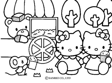 Hello Kitty And Friends Coloring Pages - Coloring Home