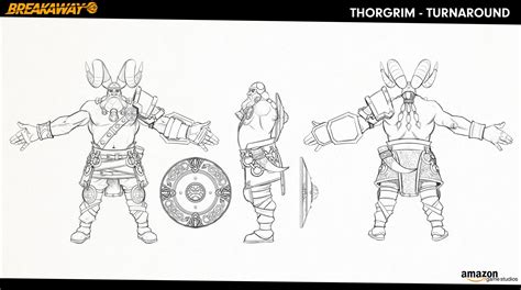 Breakaway - Characters - Thorgrim, Simon Loche | Character design, Character art, Figure drawing ...