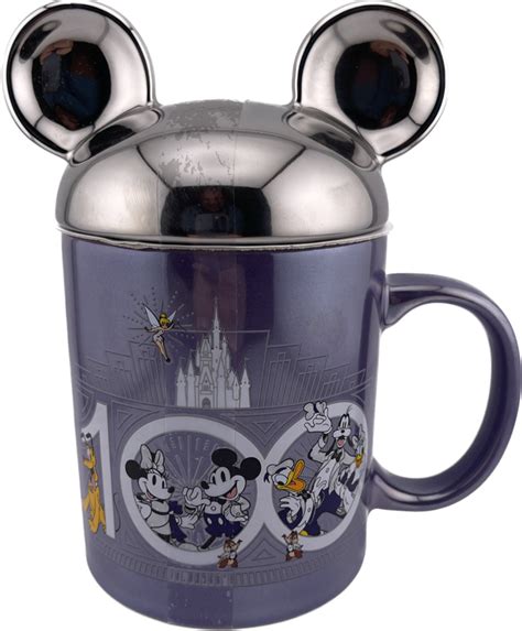 Disney Coffee Mug with Lid - Disney100 - Mickey & Friends