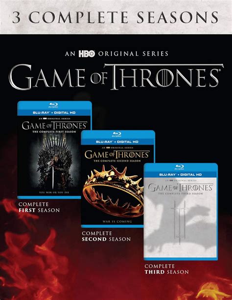 Game Of Thrones: Season 1-3 (Blu-ray): Amazon.ca: Various, Various ...