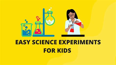 Easy Science Experiments for Kids - Must try these 7 Awesome Ideas