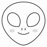 Alien coloring Page  ColouringPages sketch template