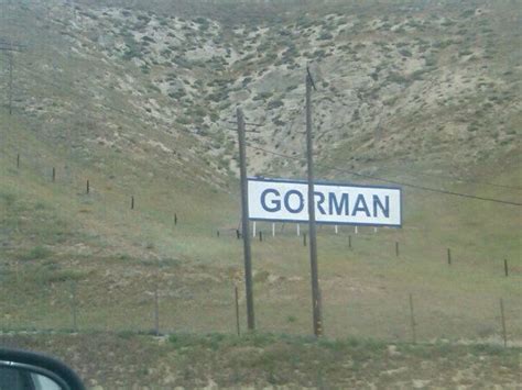 Gorman CA | Gorman, Highway signs, Adventure