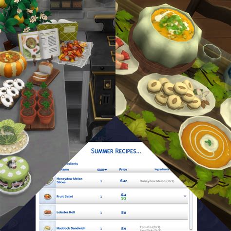 Core Food and Drink · Sims 4 Mods