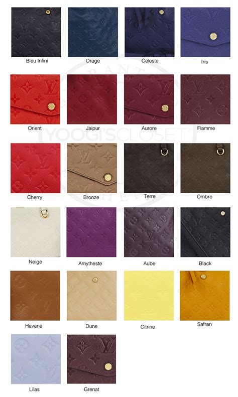 Louis Vuitton Colour Namespace | semashow.com