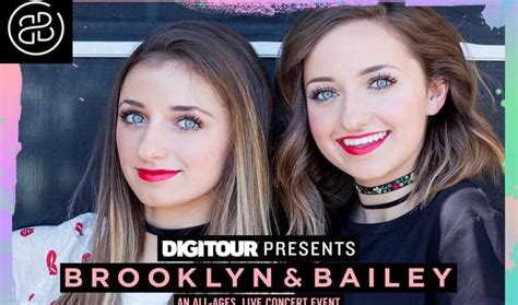 YouTube Stars Brooklyn & Bailey Announce Schedule For Upcoming Tour As ...