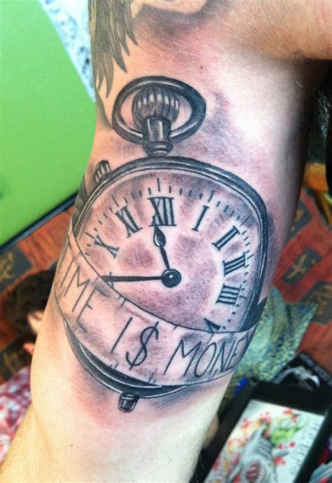 Time is money | Jeremy Lifsey Tattoo