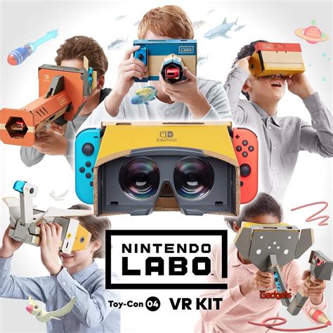 Nintendo Labo: VR Kit is a Unique First VR ExperienceKids and Families Can Build Themselves ...