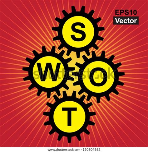 Vector Swot Analysis Business Strategy Management Stock Vector (Royalty ...