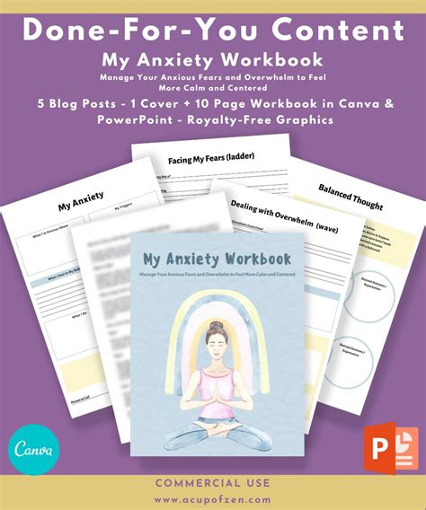 My Anxiety Workbook