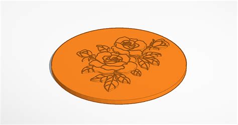 Rose stencil by 3DPrintingStudio | Download free STL model | Printables.com