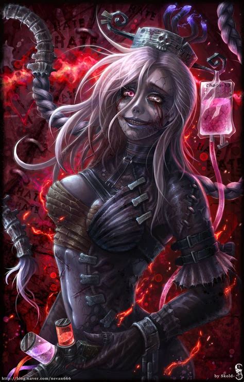 Jinx Madness by GothmarySkold on DeviantArt | Dark fantasy art, League ...