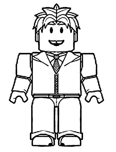 Roblox Toy coloring page - Download, Print or Color Online for Free