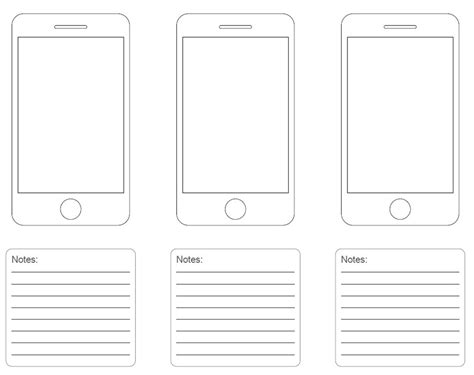 20 Free Printable Sketching and Wireframing Templates | Tripwire Magazine