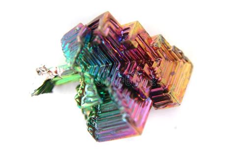 Bismuth (Bismuthum - Bi) Color Metal Crystal Stock Image - Image of laboratory, oxide: 40605433