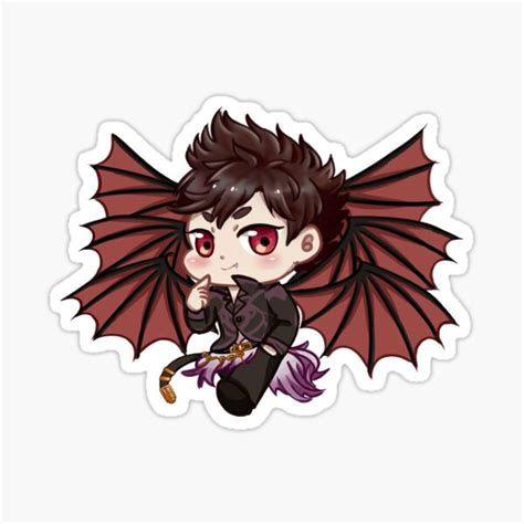 "Belial" Sticker for Sale by spicyomelettes | Redbubble