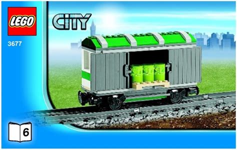 View LEGO® instruction 3677 Red Cargo Train - LEGO instructions and catalogs library