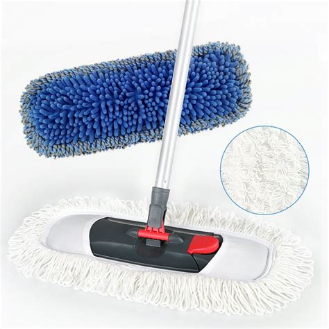 Eyliden Mop Dust Mop for Floor Cleaning Microfiber Professional Dry ...