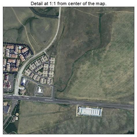 Aerial Photography Map of Meridian, CO Colorado