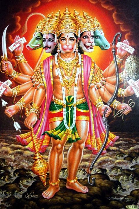 Panchamukhi Hanuman Wallpapers - Wallpaper Cave