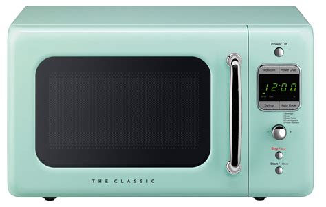 Buy Daewoo KOR-7LREM Retro Countertop Microwave Oven 0.7 Cu. Ft., 700W | Mint Green Online at ...