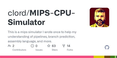 GitHub - clord/MIPS-CPU-Simulator: This is a mips simulator I wrote once to help my ...