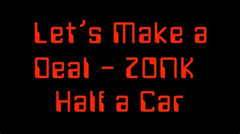 Let’s Make a Deal - Zonk Half a Car - YouTube