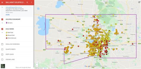 Ballarat Gold Maps