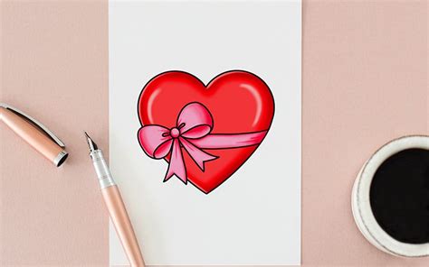 How to Draw a Heart - Easy Love Token Drawing Tutorial