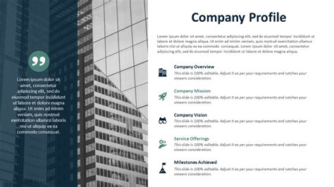 Company Profile PowerPoint Template | Company Introduction PPT