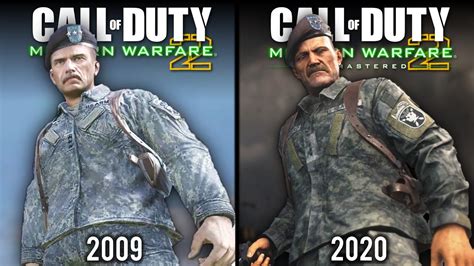 Call of Duty: Modern Warfare 2 - Remastered vs Original | Direct Comparison - YouTube