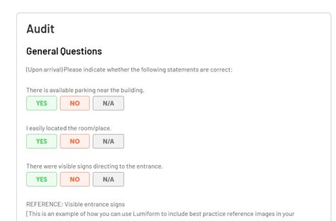 Mystery shopper checklist for store auditing | Lumiform