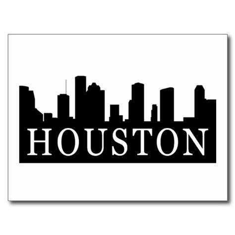 Houston Skyline Outline | Free download on ClipArtMag