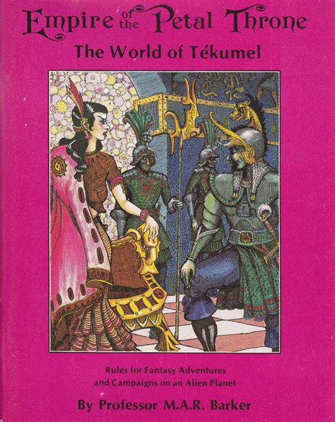 Empire of the Petal Throne (second edition) ~ Different Worlds (1987) | Classic rpg, Pen and ...