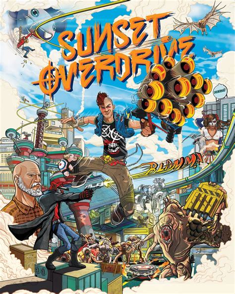 Sunset Overdrive - Microsoft Studios - Insomniac Games - Xbox One ...