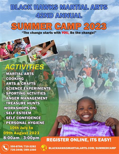 SUMMER CAMP 2023 ANNOUNCED