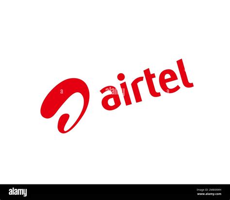 Airtel Bangladesh, rotated logo, white background Stock Photo - Alamy