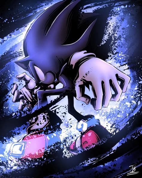 Some recent Dark Sonic artwork : r/SonicTheHedgehog