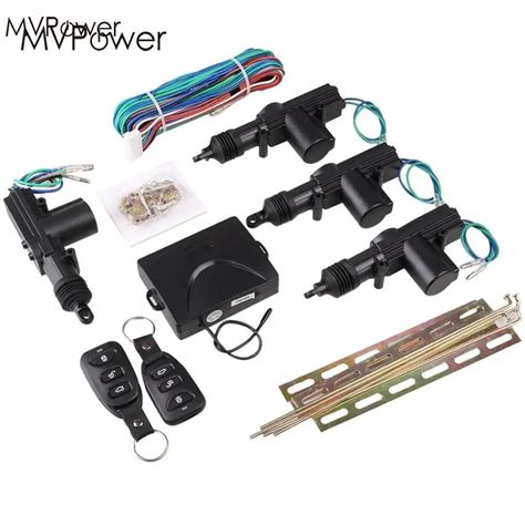 MVpower Universal Car Auto Remote Central Kit Door Lock Locking Vehicle Keyless Entry System ...