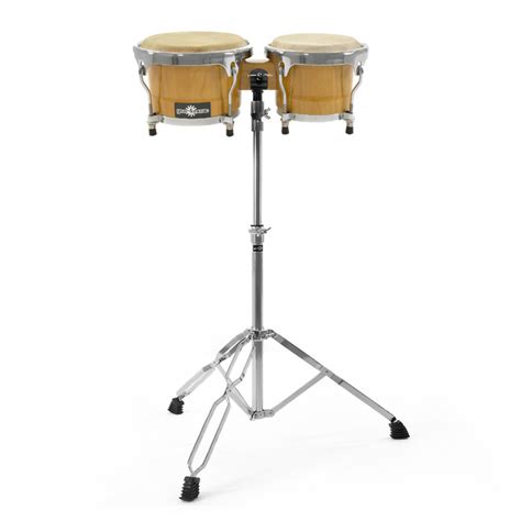 Conjunto de Bongo e Suporte de Gear4music na Gear4Music.com