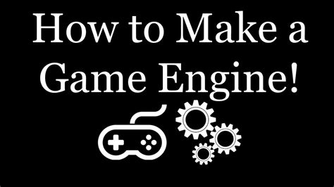 How to create your own game engine by yourself - gasequi