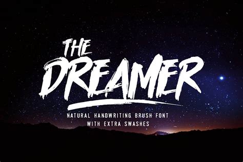 Dreamer Brush Font