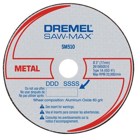 Dremel 3-Piece 3-in Saw-Max Metal Cut-Off Wheel at Lowes.com