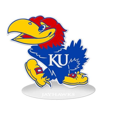 KU- 4 Color Jayhawk Mascot | Gameday Ironworks