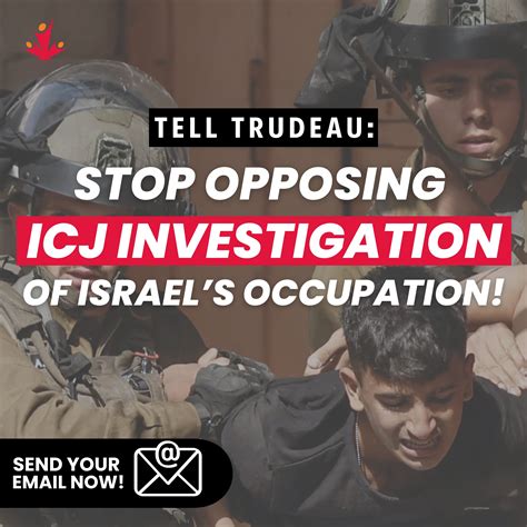 Tell Trudeau: Stop opposing ICJ investigation of Israel